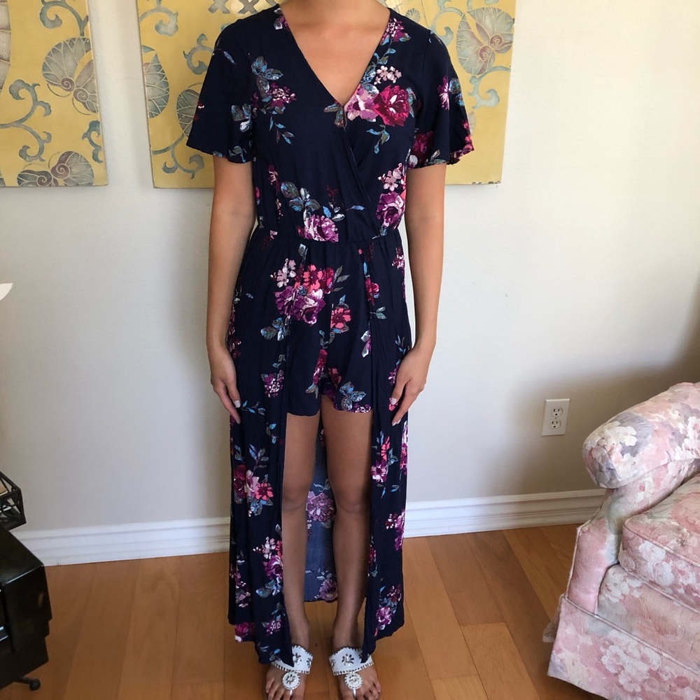 floral romper/dress